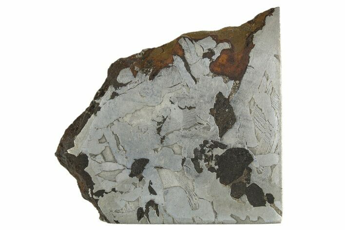 Etched Seymchan Meteorite Slice ( g) - Russia #313183